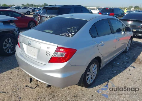 2012 Honda Civic Ex from USA, damaged, VIN 2HGFB2F85CH581493